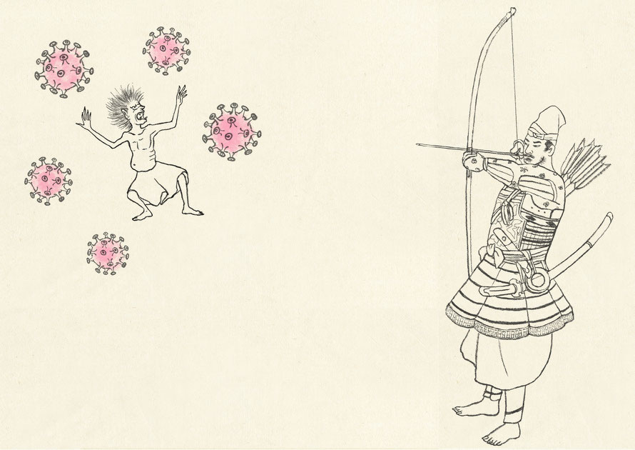 Shouki, a god who wards off plagues