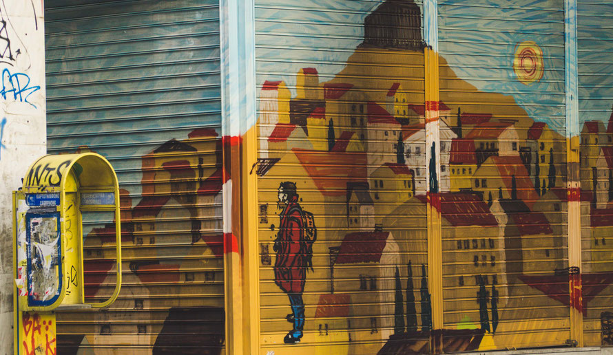 Streetart in Exarchia