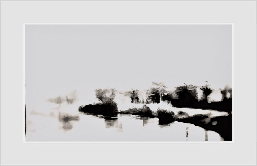 Flusslandschaft / Januar 2023