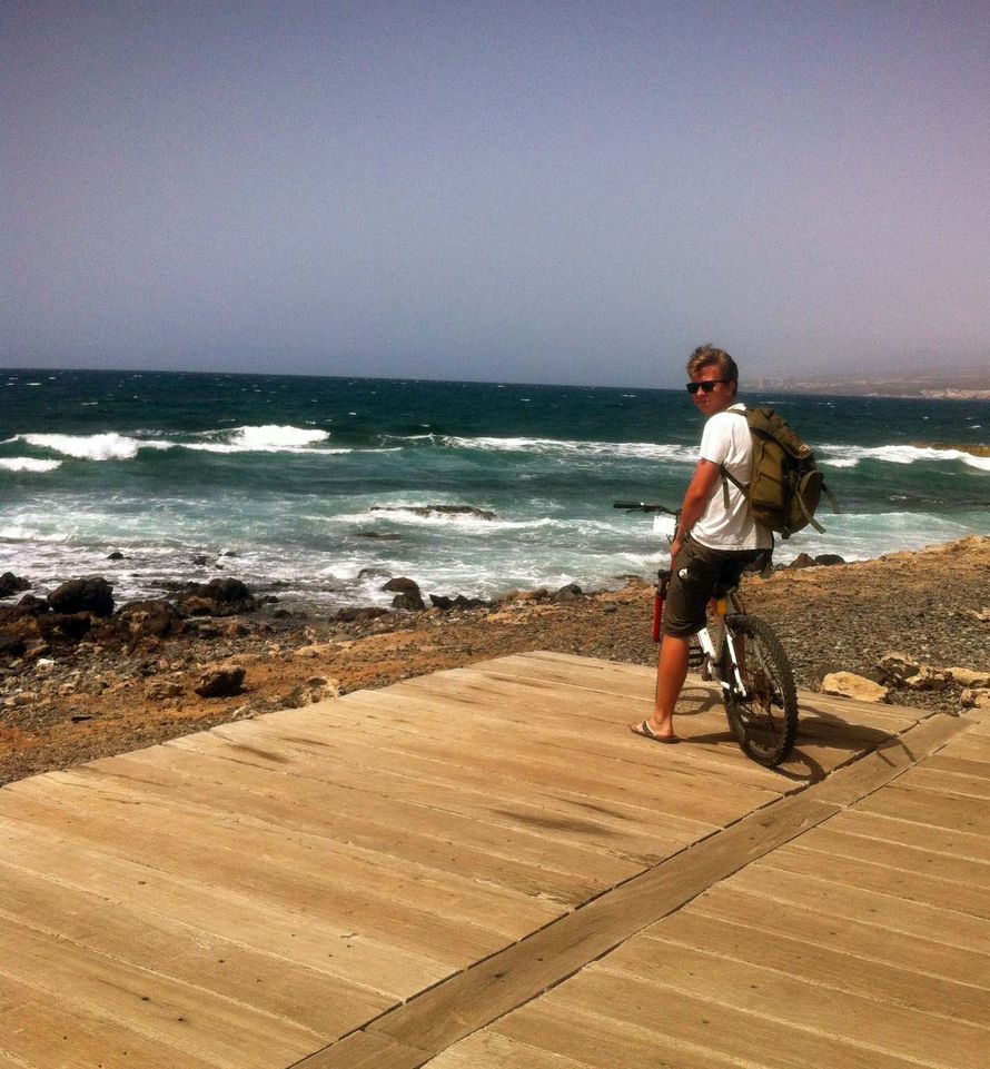 Biking in Tenerife! Proof that I wasn't judging you for wanting to go there...