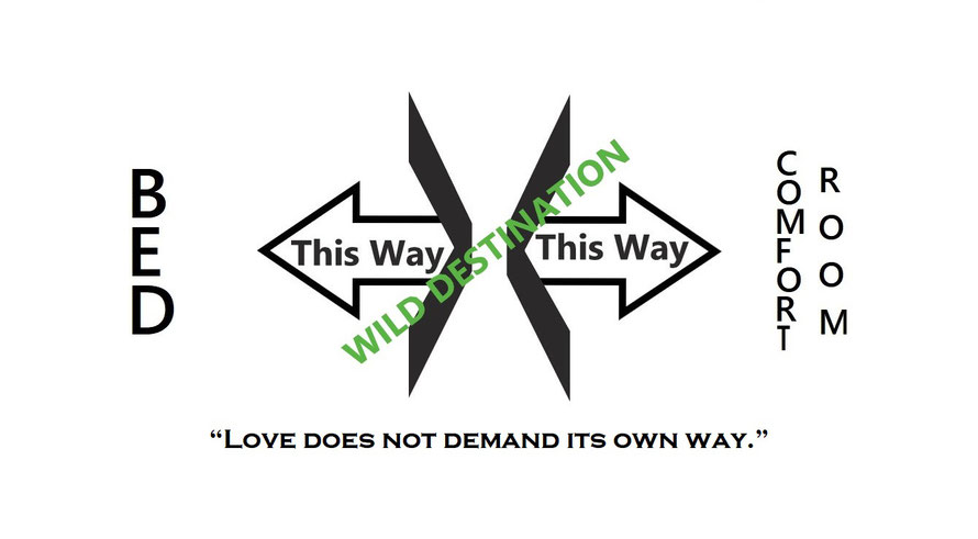 Bible Verse 1 Corinthians 13:5 – Love is… (A) / “Love does not demand its own way.” 