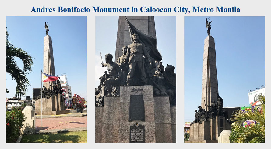 Andres Bonifacio Monument in Caloocan City, Metro Manila, Philippines