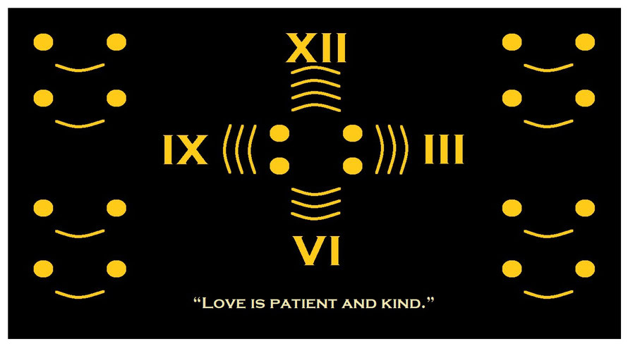 Bible Verse 1 Corinthians 13:4 – Love is… (B) / “Love is patient and kind.”