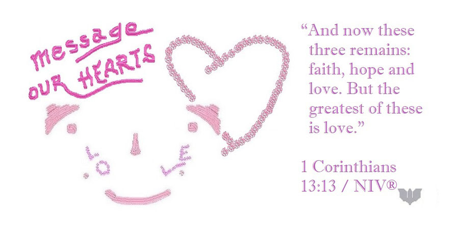 Bible Verse 1 Corinthians 13:13 - About Love