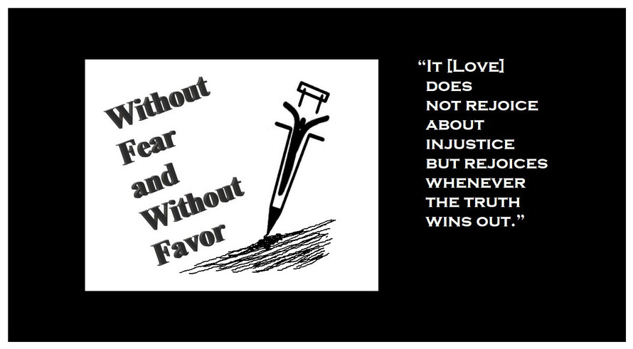 Bible Verse 1 Corinthians 13:6 – Love is… (B) / “It [Love] does not rejoice about injustice but rejoices whenever the truth wins out.” 