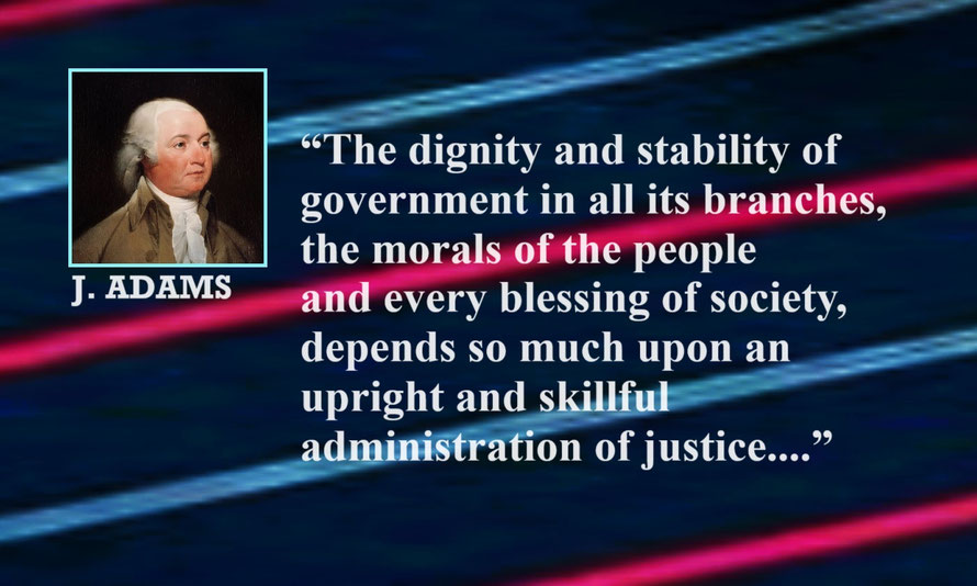 Democracy’s Checks and Balances Quote from J. Adams