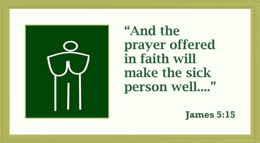 James 5:15 - Faith Expression Artwork Based on James 5:15 - “And the prayer offered in faith will make the sick person well….”