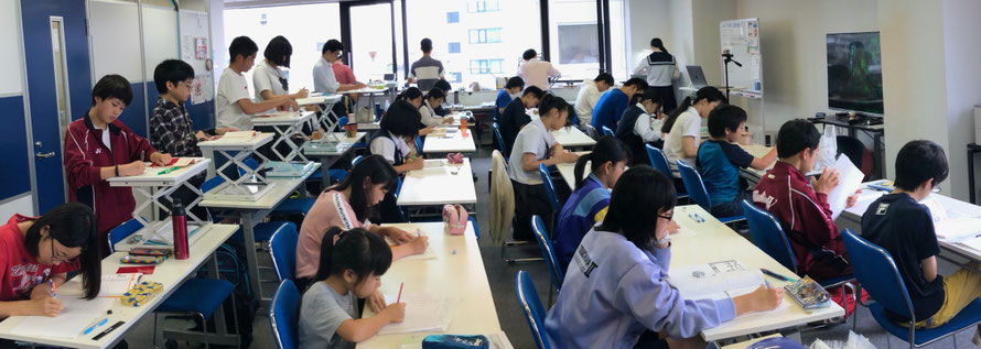 6:00スタート!早朝夏期講習スタディジムの様子