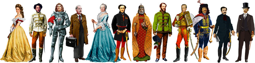 Hungarian national Museum, Hungarian heroes, illustration, 2012 