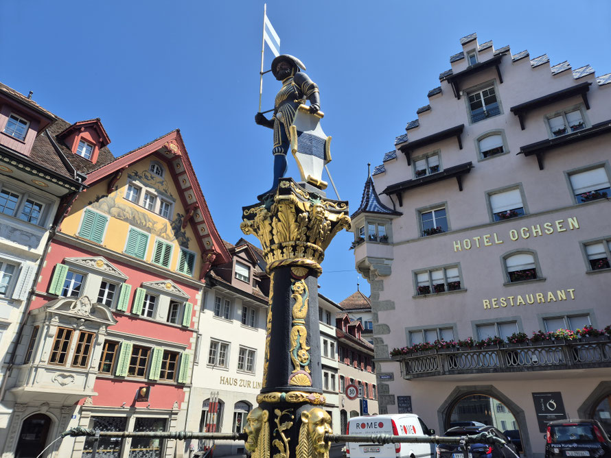 In der Altstadt von Zug © Kunstwirtschaftler