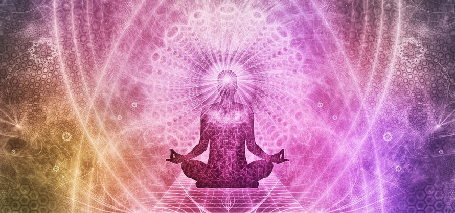 sieben 7 körper chakra meditation chakren aura auren