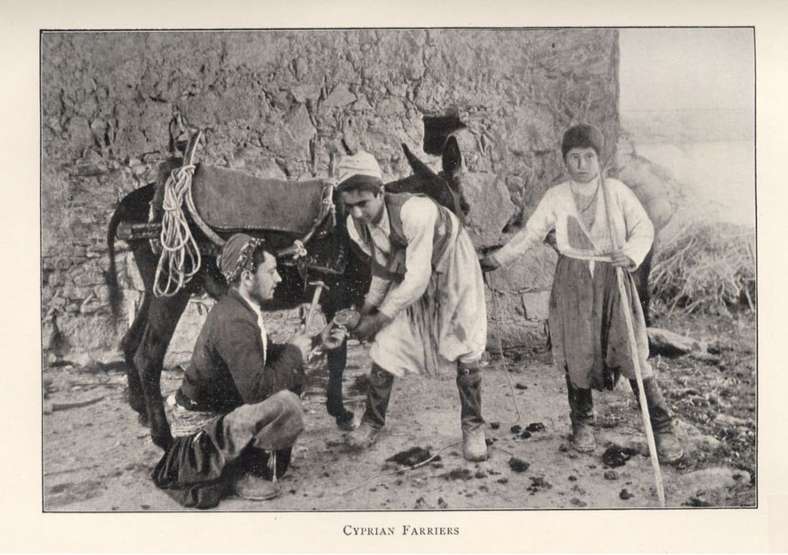 Unknown Cyprian Farriers (1900). From Travelers in the Middle East Archive (TIMEA). http://hdl.handle.net/1911/10018 