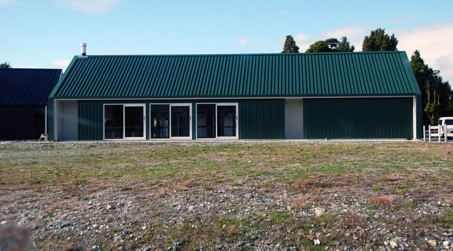 The modern Arahura Marae, a symbol of the resurgence and development of Maori culture stimulated by the cration of the Waitangi Tribunal