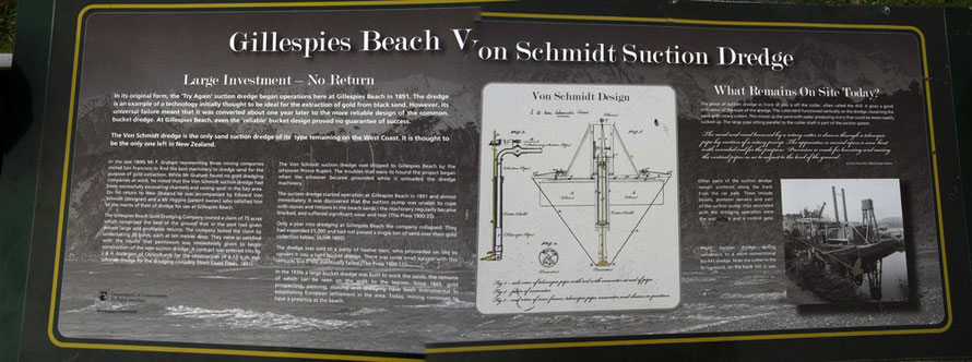 Stones and beach timber defeated the Von Schmidt Suction Dredge - now how did they miss that?