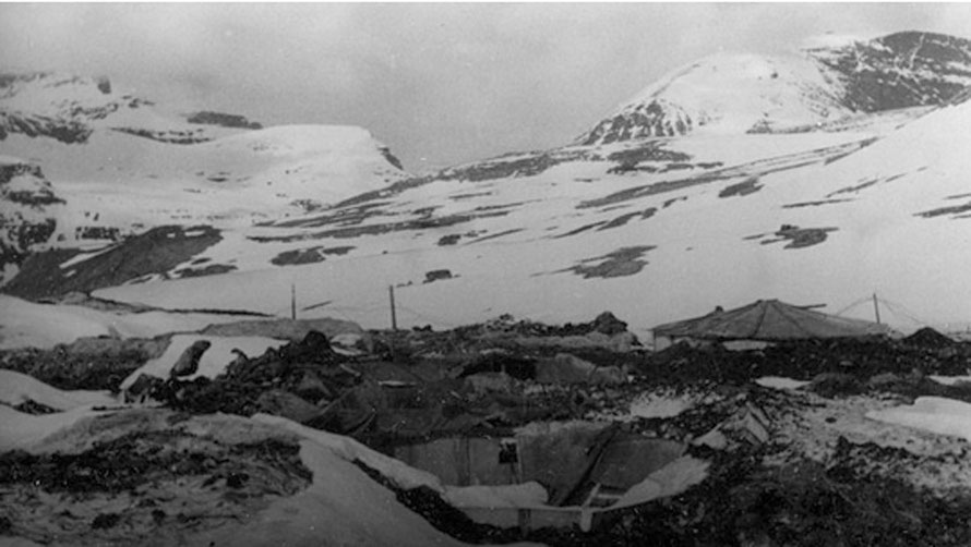 High up in the mountains, in the Norddalen, at 800 meters altitude, the top prison camp Kitzbühel during WW2 (http://www.nrk.no/troms/_-krigsminnene-ma-fredes-1.12018866 Anders Hesjedal has oringinal?).