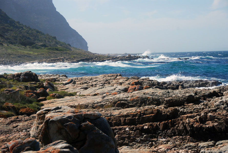 The dramatic setting at Buffels Bay where we encountered the bull Eland