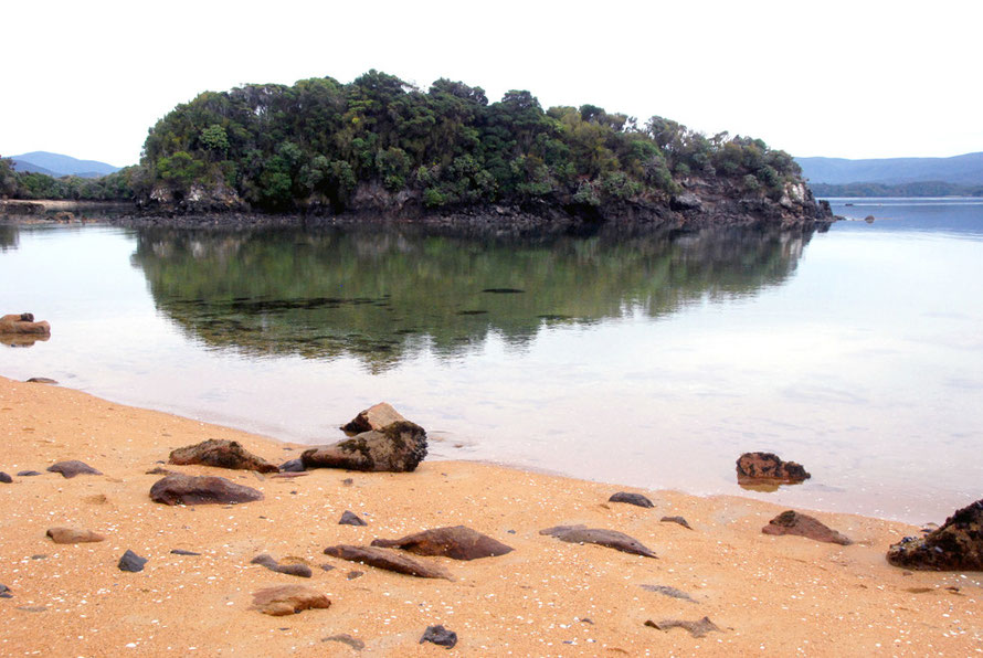 West End Beach, Ulva, Stewart Island.