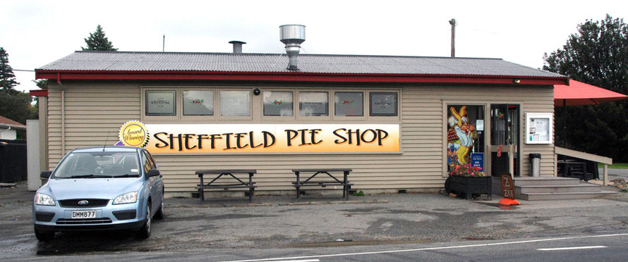 The Sheffield Pie Shop in tiny Sheffield (formerly Malvern) and closely linked to nearby Waddington (combined pop. 444)