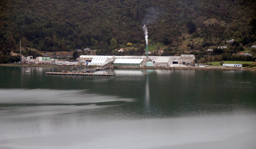 Ravensbourne Famers Co-op superphosphate fertiliser works, Otago Harbour