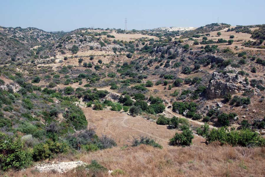 Same valley, different view: (Khirokitia June, 2012). 