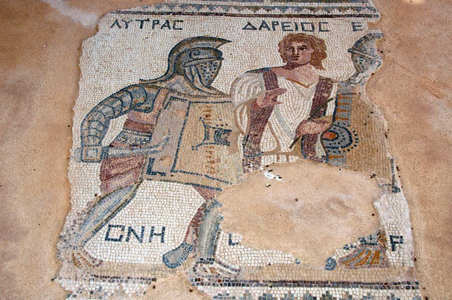 Deepening ties with Moscow? Roman Mosaic from the Gladiator's House, Kourion