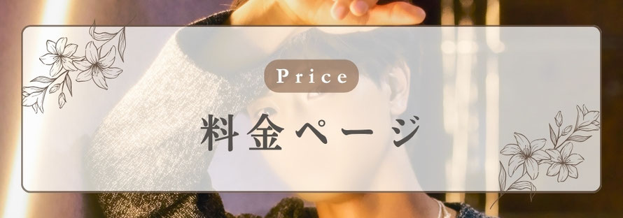 Price 料金ページへのリンクバナー 札幌 女性用風俗 女風 雨はしずかに