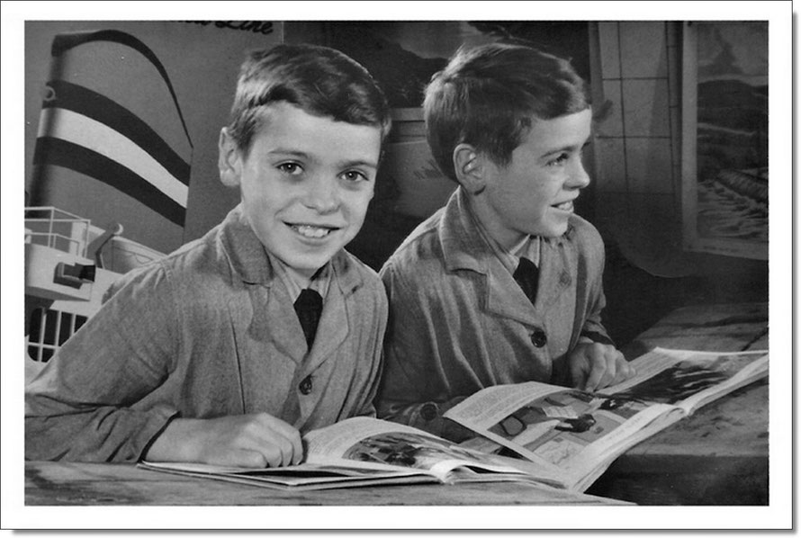 1955 - À l'école entre deux dessins