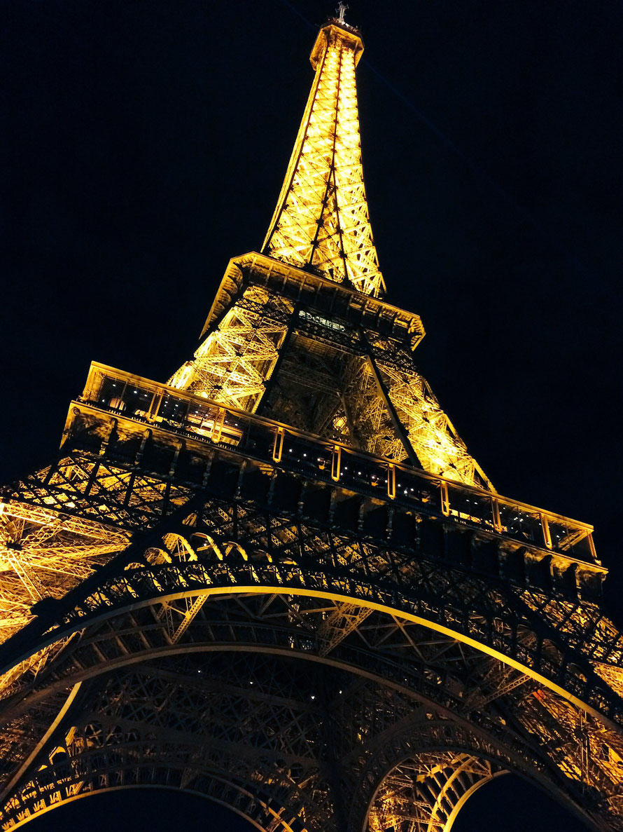 La Tour Eiffel, construite en 1889 par Gustave Eiffel, accueille près de sept millions de visiteurs par an.