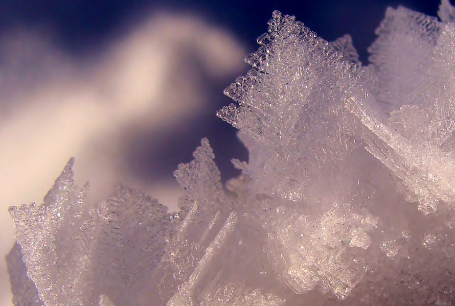 Flocons de neige / Snowflakes / Photo de crystal Jones