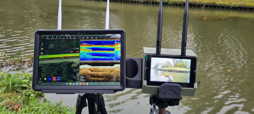 Raymarine pro 5, Carp Pilot pro, onderwatercamera, Ultimate Stealth Cam Dubbele, Ultimate Stealth cam, voerboten, baitboats, visvinder, fishfinder, visvinders, Toslon TF640 , Toslon TF740 , Toslon TF750, karper, 3D Carps , voerboot kopen