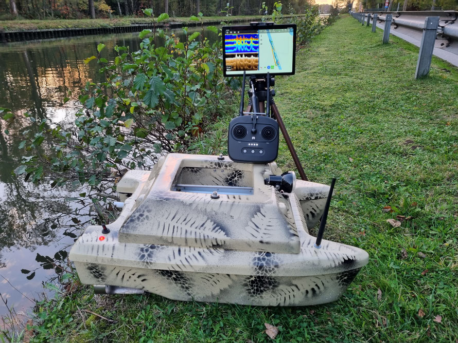 Carp Pilot Pro, Stealth Cam, onderwatercamera, Ultimate Stealth Dubbele Cam, Ultimate Stealth Cam Dual, voerboten, baitboats, visvinder, fishfinder, visvinders, Toslon, Toslon TF640, Toslon TF740, Toslon TF750, Raymarine pro5, 3D Carps, voerboot kopen