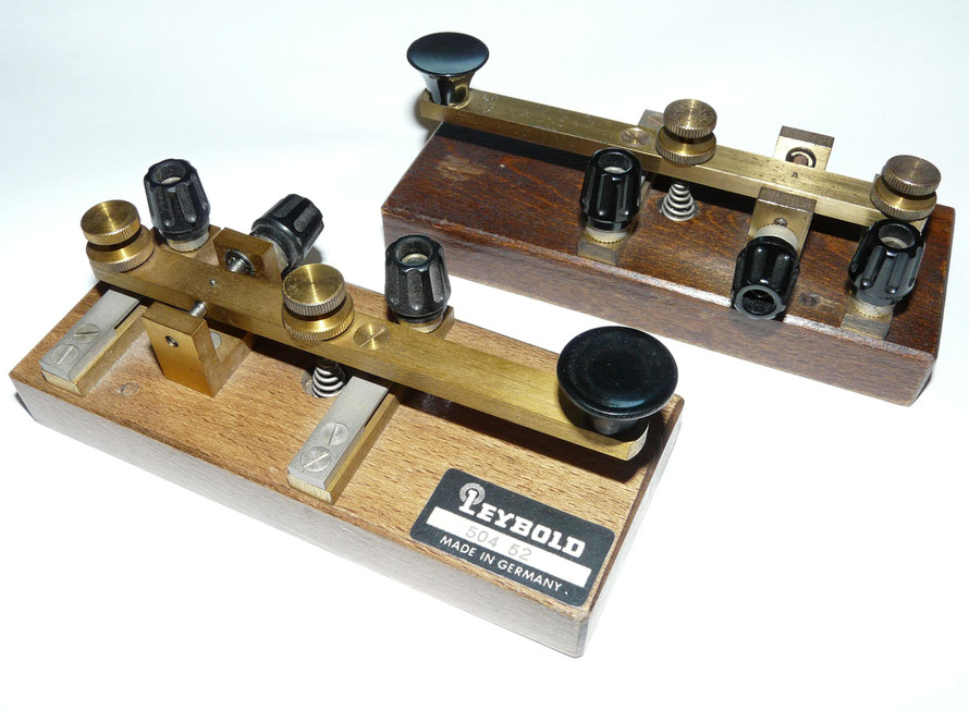 Morse Key. Made by Leybold.