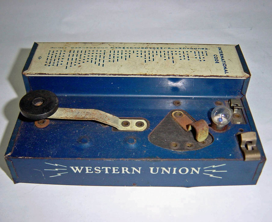  Practice set. Key Western Union.  Standard Radio Telegraph set