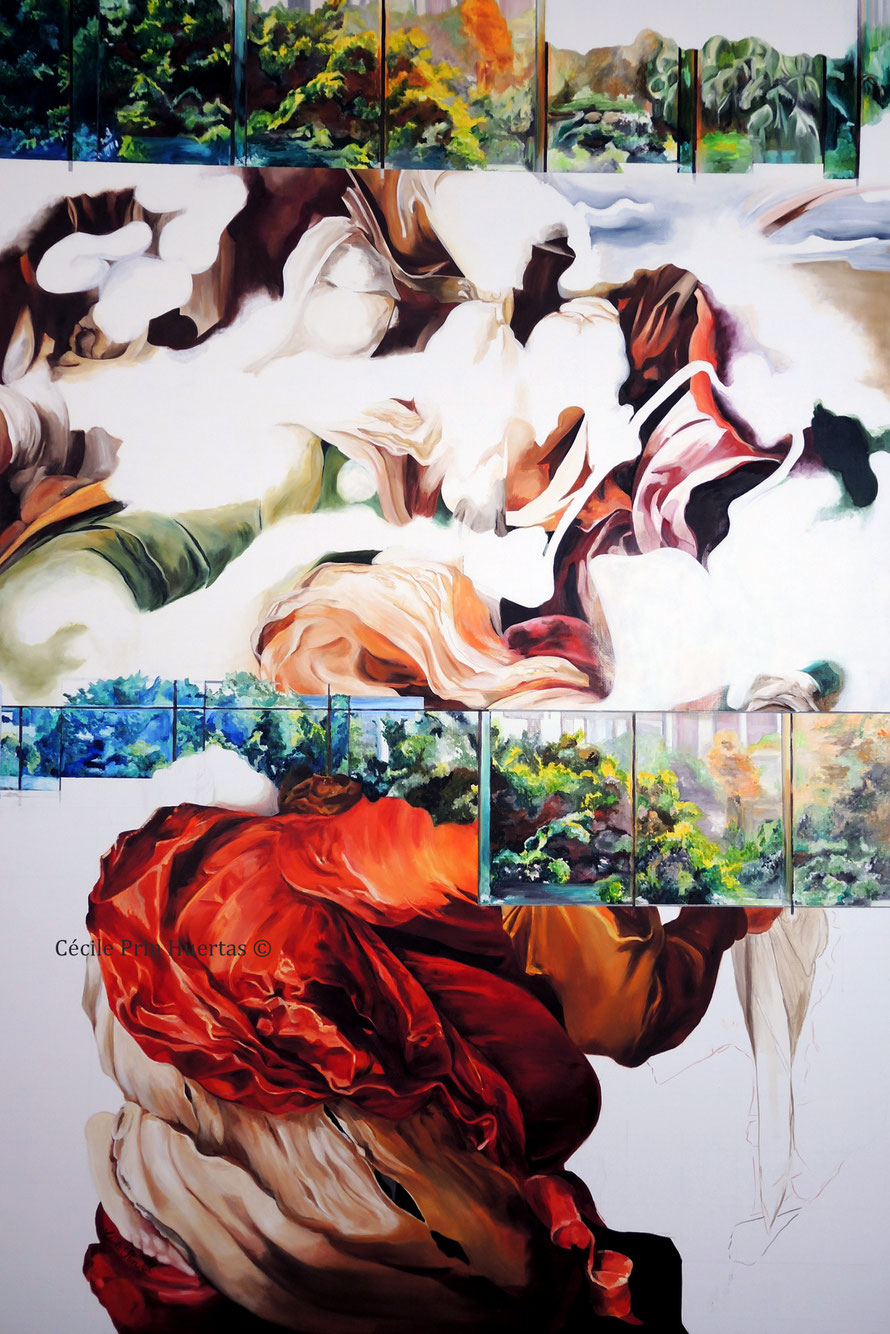 Arbor 1 - Huile sur toile - 195 x 130 