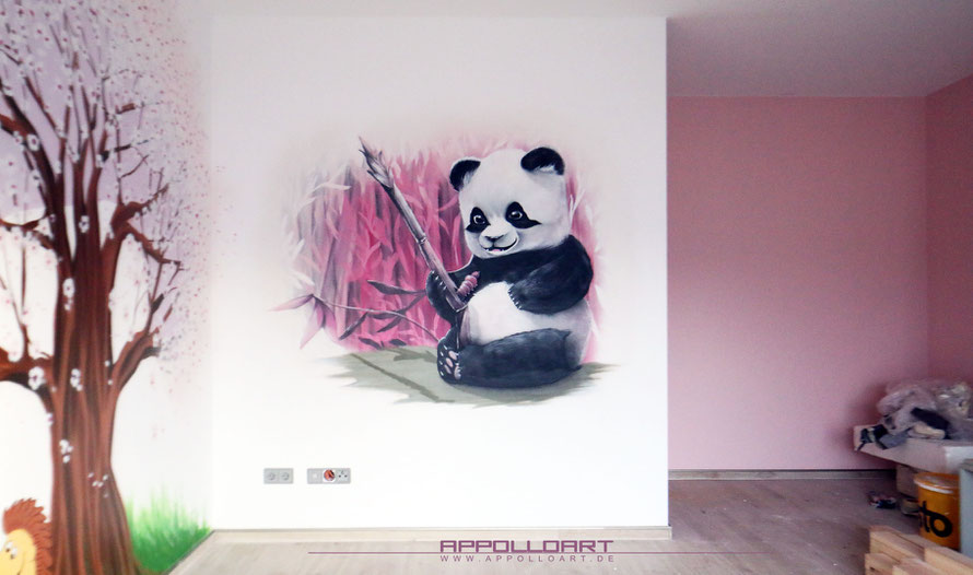 Kinderzimmer wandgestaltung mit graffiti fassadengestaltung