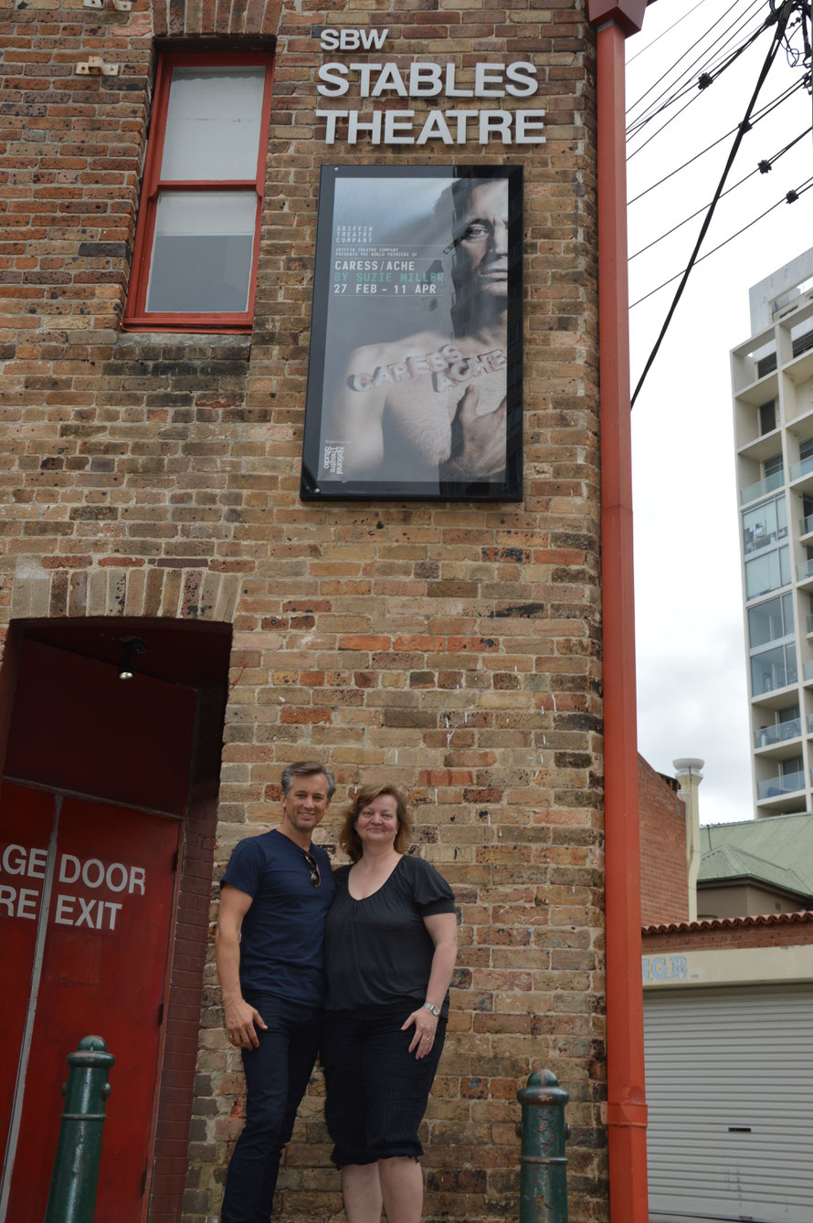 Caress/Ache on the Stables Theatre in Sydney