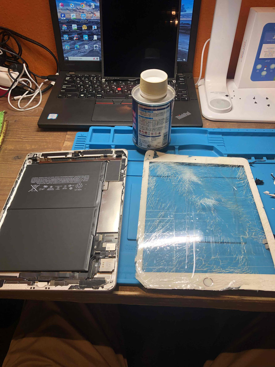 広島のiPhone修理店・ミスターアイフィクスでは、iPad6のパネル割れ修理をどこよりもお安く提供させていただいています。