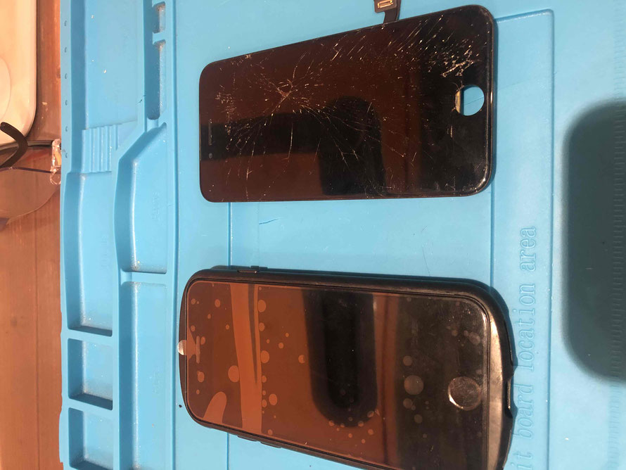 広島のiPhone修理店・ミスターアイフィクスでは、iPhone8のパネル割れ交換をどこよりもお安く提供させていただいています。