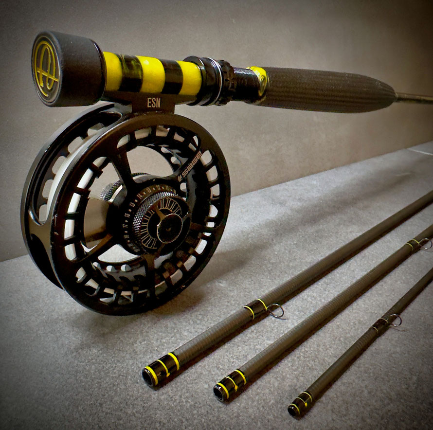 Adams XTZ 11ft custom build black yellow