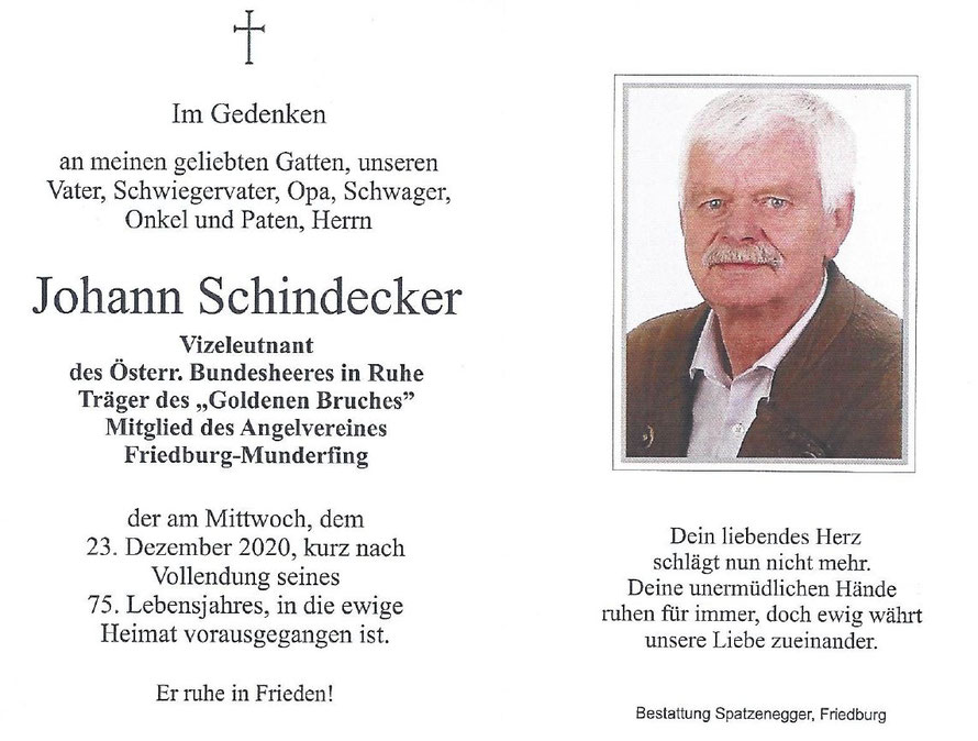 Johann SCHINDECKER