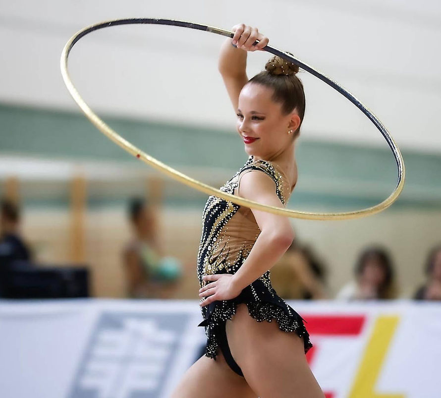 Gymnastin: Kira Mayer, Foto: Ulrich Faßbender