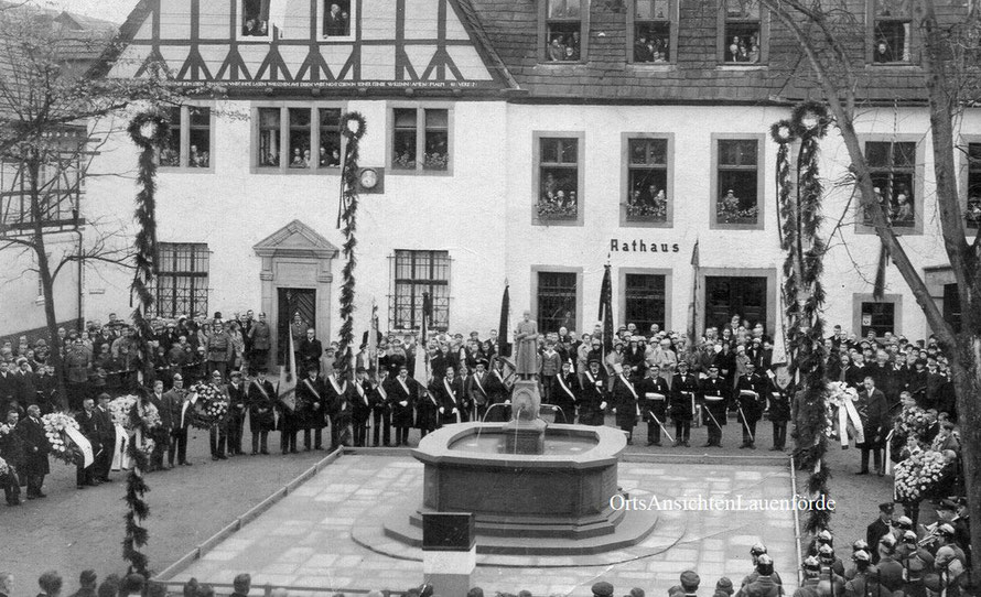 Brunnenweihe 1929