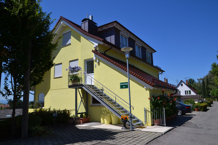 Bild: Separate Eingang zur Traumseeblick-Ferienwohnung in Meersburg am Bodensee