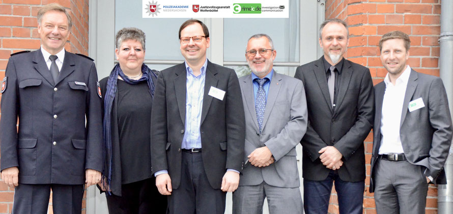 Die Kooperationspartner von crimeic - Dieter Buskohl, Daniela Klimke, Peter Lutz Kalmbach, Dieter Münzebrock, Horst Peltzer & Tim Krenzel 