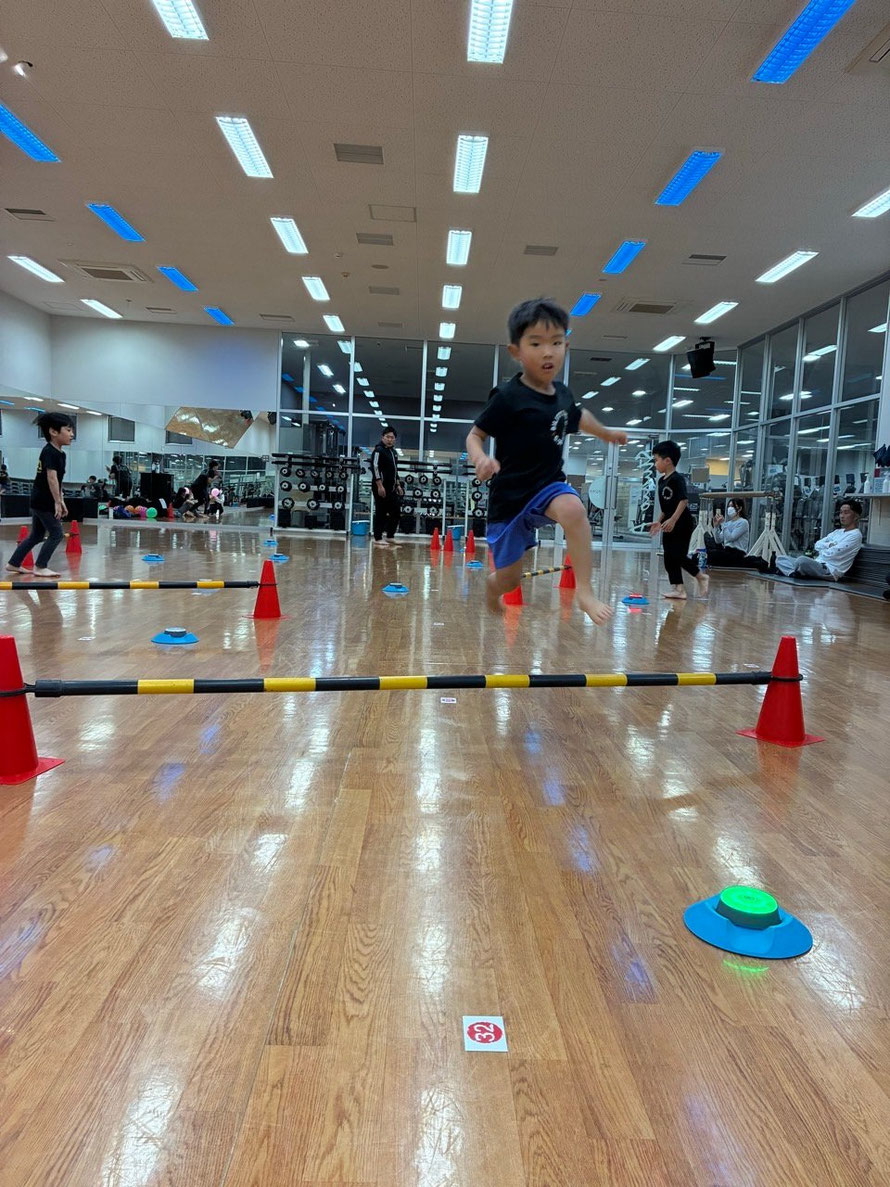 【東手城】ダッシュ&ジャンプで風邪対策