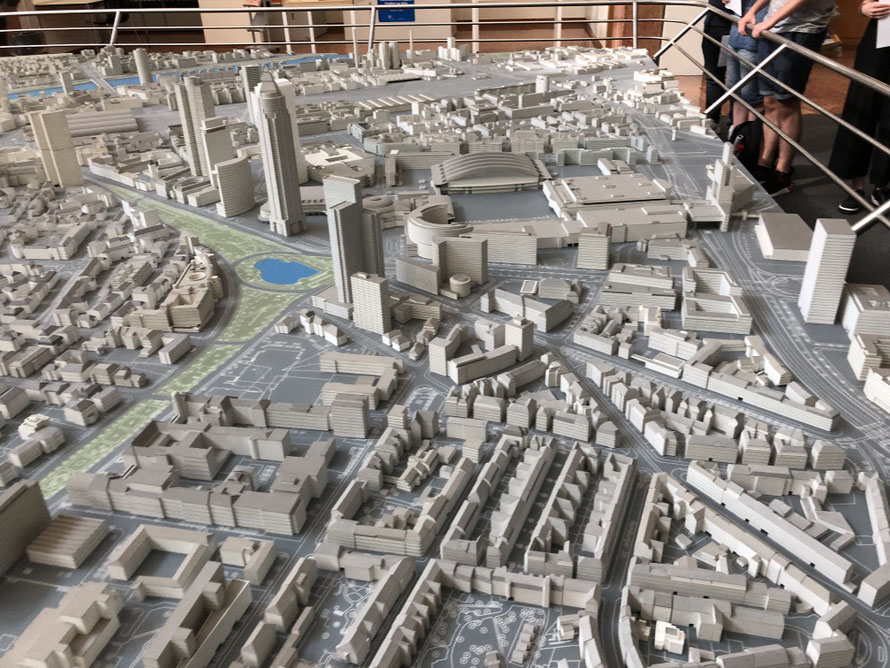 Stadtmodell von Frankfurt