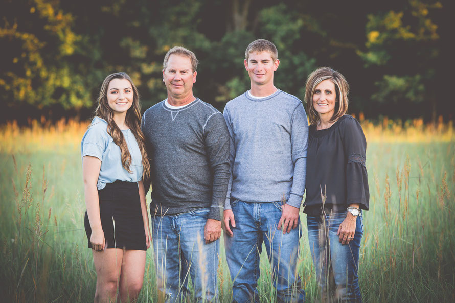 Livingston Family Farms, Nebraska, Corn Field in Sunlight