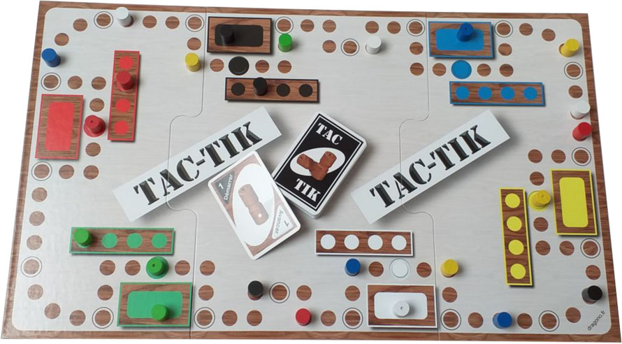 Tac-Tik jeu de société 6 joueurs