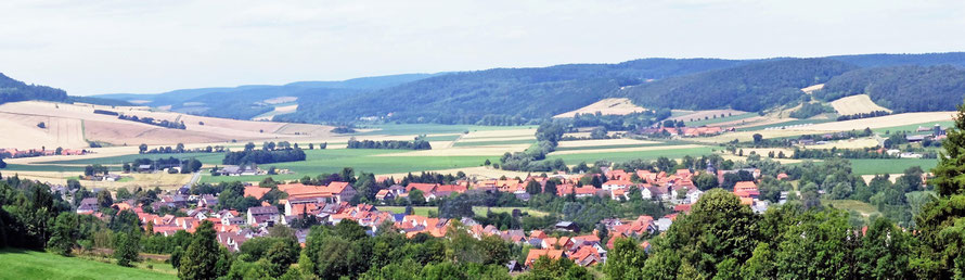 Panoramabild Greene vom Clus-Busch