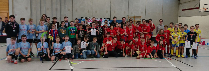 Floorball Mainz ist in allen Altersklassen aktiv und der Landesstützpunkt für Floorball